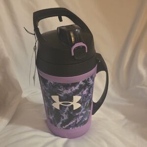 Under Armour Black and Purple Water Jug